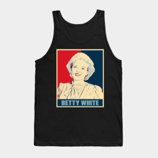 Betty White Golden Girls Hope Poster Art Tank Top